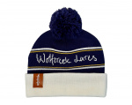 Wolfcreek Lures Classic Pom Pom Beanie - Navy White Wolfcreek Lures Classic Pom Pom Beanie - Navy White